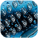 ثيم لوحة المفاتيح Cool Raindrops Water APK