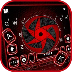 Cool Red Sharingan Tastatur-Thema APK Herunterladen