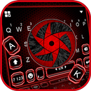 Chủ Đề Bàn Phím Cool Red Shari APK