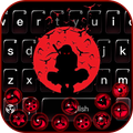 Cool Sharingan Live Keyboard Background