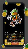 Clavier Cool Skate Pineapple Affiche