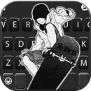 тема Cool Skateboard Boy APK