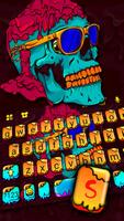 Тема для клавиатуры Cool Skull скриншот 1