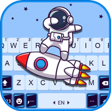خلفية الكيبورد Cool Space Dabb أيقونة