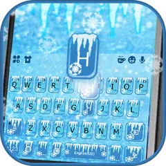 Cool Ice Keyboard Theme APK download
