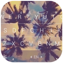 Coconuts Sky Keyboard Theme APK