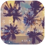 Coconuts Sky Keyboard Theme