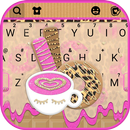 خلفية الكيبورد Coffee and Donu APK