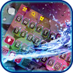 Color Water Drops Tastaturhintergrund