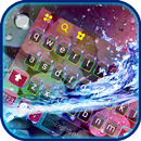 Color Water Drops Tastaturhintergrund APK