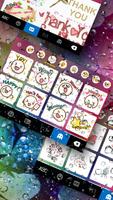 Fundo do Teclado Color Water D imagem de tela 3