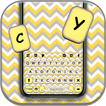 Color Chevron Keyboard Backgro