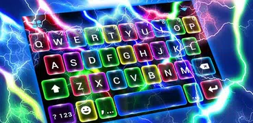 Tema Keyboard Color Flash Ligh