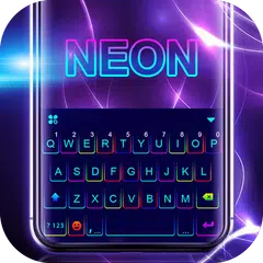 Color Neon Tech Tastatur-Thema APK Herunterladen
