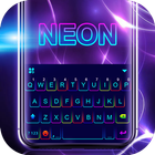 ثيم لوحة المفاتيح Color Neon T أيقونة