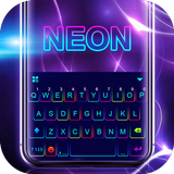 Color Neon Tech Zeichen