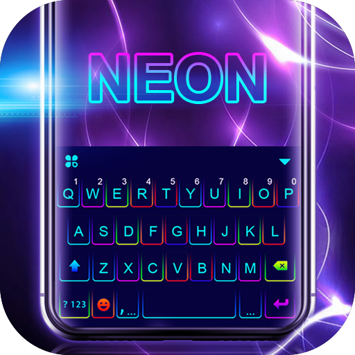 Тема для клавиатуры Color Neon