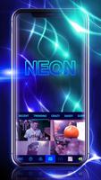 ثيم لوحة المفاتيح Color Neon T تصوير الشاشة 3