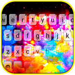 Color Splash Keyboard Backgrou