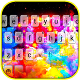 Fond de clavier Color Splash icône