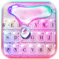 Colorful Waterdrop キーボード アプリダウンロード