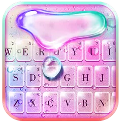 download Colorful Waterdrop Tastiera APK