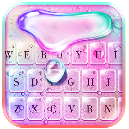 Colorful Waterdrop キーボード