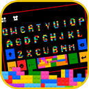 Fundo do Teclado Colorful Bricks APK
