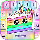 Colorful Cute Cake Tema de tec APK