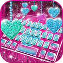 Colorful Diamond Heart thema APK