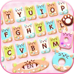 Colorful Donuts Button Tastatu APK Herunterladen