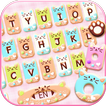 Colorful Donuts Button Tema de