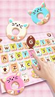 Colorful Donuts Button syot layar 1