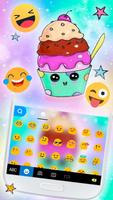 Colorful Galaxy Cupcake syot layar 2