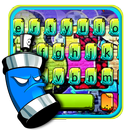 ثيم لوحة المفاتيح Colorful Gra APK