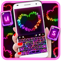 Colorful Hearts Keyboard Theme