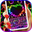 Colorful Hearts Keyboard Theme APK
