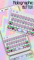 Colorful Holographic poster