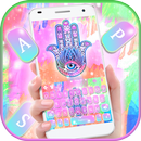 ثيم لوحة المفاتيح Colorful Ink APK
