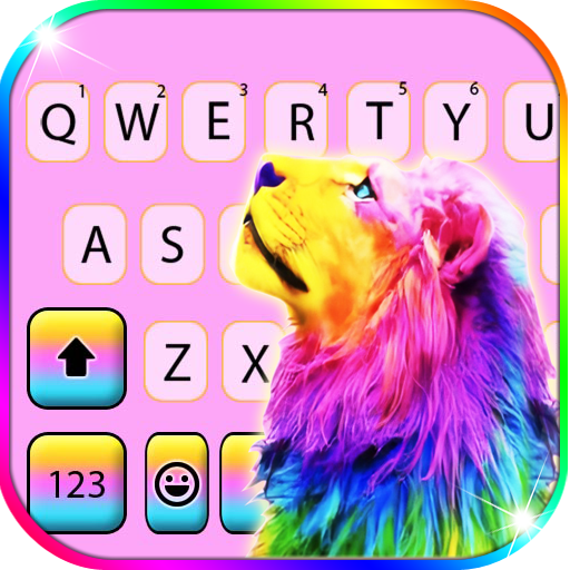 最新版、クールな Colorful Lion のテーマキーボ