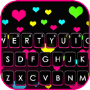 Fundo do Teclado Colorful Love APK