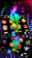 Theme Colorful Music Night screenshot 2