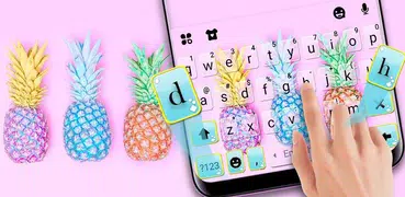 Colorful Pineapples Tema de te