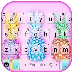 download Colorful Pineapples Tema Tasti APK