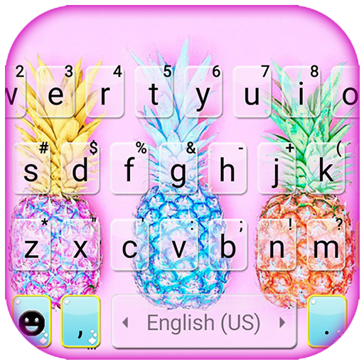 Colorful Pineapples Keyboard T