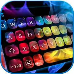 Colorful Smok Tastatur-Thema APK Herunterladen
