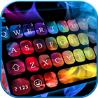 Thème de clavier Colorful Smok icône