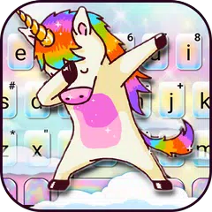 Colorful Swag Unicorn Keyboard APK download