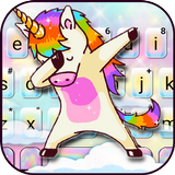Tema Keyboard Colorful Swag Un ícone