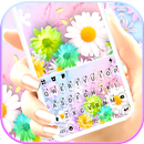 خلفية الكيبورد Colorful Sunflo APK